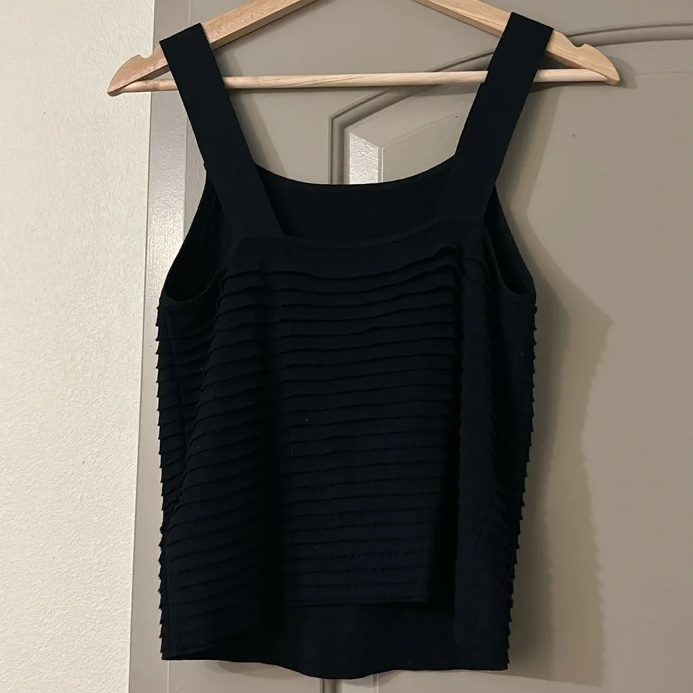 Club Monaco Huko Knit Square Neck Tank Top - Picture 3 of 7